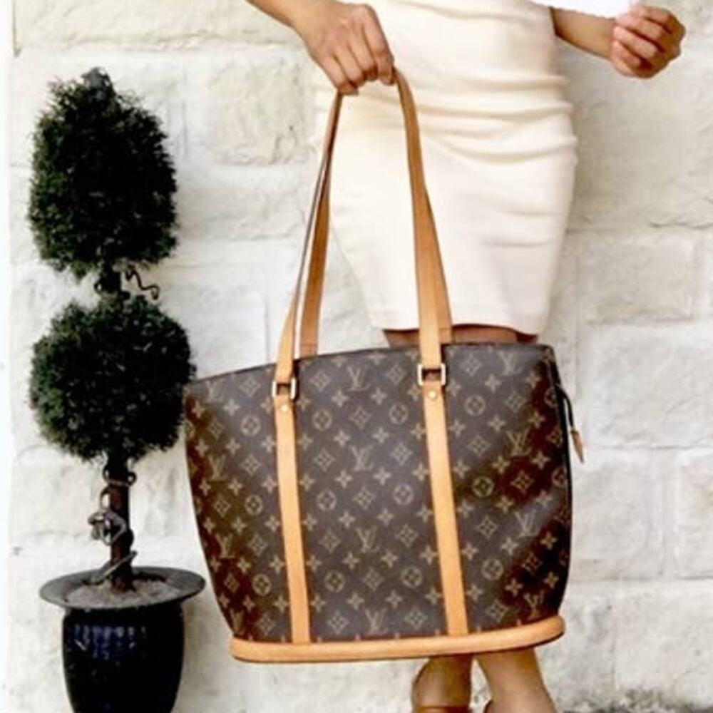 ⭐🔥AUTHENTIC🔥⭐ Louis Vuitton Monogram brown Shoulder Bag Tote Bag